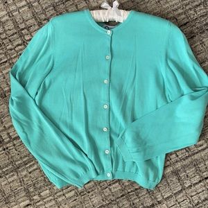 Lilly turquoise cardigan